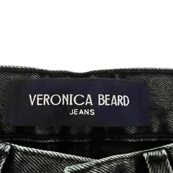 VERONICA BEARD | Dylan | Crystal-Embellished | High-Rise Straight-Leg Jeans S/24 - Picture 7 of 16